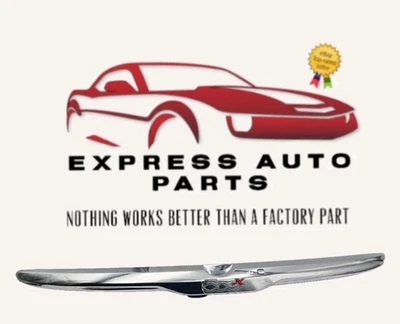 Fiat 500x 2016-2018 puerta trasera maletero moldura con cámara de reversa OEM Foto 1 de 4