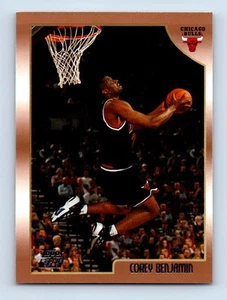 1998-99 Topps Corey Benjamin Rookie Chicago Bulls #121 - Picture 1 of 2