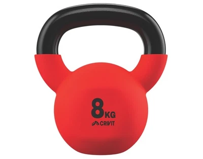 CRIVIT(DELTA-SPORT HANDELSKONTOR GMBH) CRIVIT Kettlebell Kugelhantel Schwunghantel Rundgewicht Kurzhantel Hantel 8kg