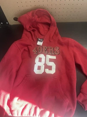 Youth George Kittle Scarlet San Francisco 49ers Pullover (B7) - Image 1 of 3