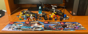 LEGO Lot DC Comics Super Heroes Batman: 76000, 76011, 76010, 6858, Incomplete