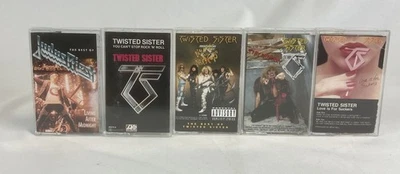 TWISTED SISTER Cassette Tape Lot x5 Can't Nasty Stay Hungry Suckers JUDAS PRIEST - Image 1 of 4