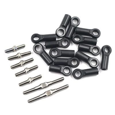 NEW Yeah Racing TAMC-082 Titanium Tie Rod Turnbuckle Set : Tamiya M08 - Image 1 of 2