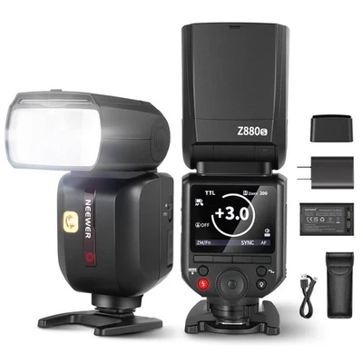 NEEWER Z880-S 2.4G 76Ws TTL 1/8000s HSS Camera Flash Light Speedlite for Sony - Image 1 of 4