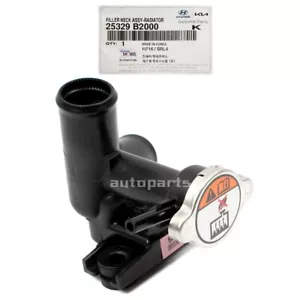 Genuine 25329B2000 Radiator Engine Coolant Filler Neck 1.6L For Kia Soul 2014-19 - Picture 1 of 6