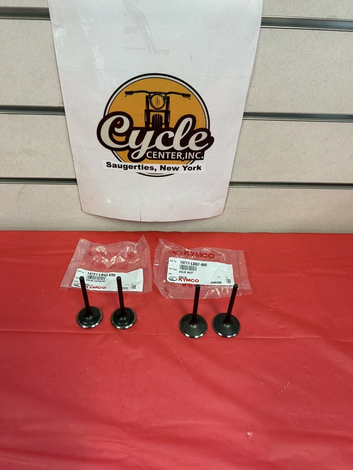 KYMCO  MXU 500 UXV 500 Xciting500 INTAKE AND EXHAUST VALVES SET OF 4 - Image 1 of 1