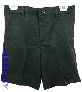 NWT Classroom School Uniforms Girls Flat Front Low Rise Short Black 6X - Picture 1 of 2