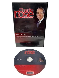 Charlie Rose May 15 2001 DVD Conversation about the west wing - Picture 1 of 5