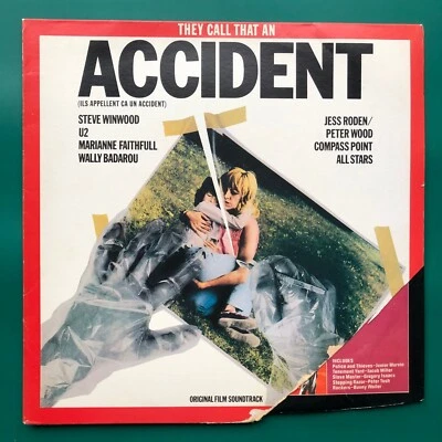 THEY CALL THAT AN ACCIDENT Rock Soundtrack LP Nathalie Delon Patrick Norbert U2 - Image 1 of 4