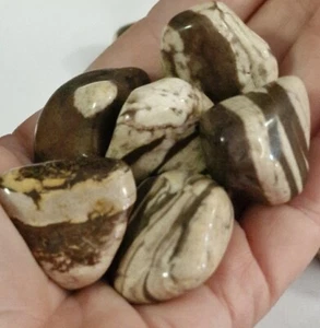 DIASPRO ZEBRATO MISURA GRANDE pietra zebra pietre dure minerale cristallo quarzo - Imagen 1 de 3