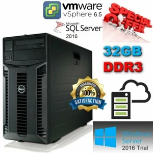 Dell PowerEdge T410 2X Six Core X5670 2.93Ghz 32GB DDR3 RAM 2X 3.5" CADDY DVD/RW - Picture 1 of 2