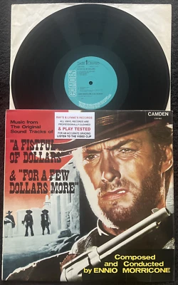 Ennio Morricone – A Fistful Of Dollars & For A Few Dollars More Vinyl LP EX/VG+ - Image 1 of 4