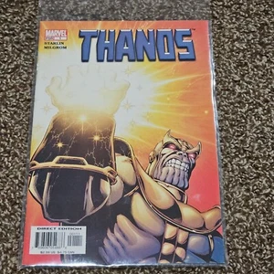 Marvel 2003 Thanos Comic #1 NM Jim Starlin Al Milgrom - Picture 1 of 4