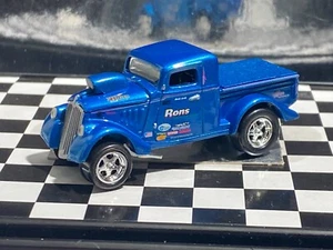 1/64 1933 WILLYS RONS GASSER PICKUP BLUE M39 - Picture 1 of 5