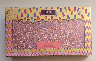 Tarte Life of the Party Clay Blush Palette & Glitter Clutch. 5 Shades of Blush.  - Image 1 of 2