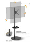Brateck Mobile Spring assisted Display Floor Stand Fit Most 17'-35' Monitor Up t