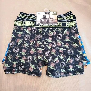 NEW 4-Pack Star Wars The Mandalorian Boys Athletic Boxer Briefs (Size XL) - Picture 1 of 4