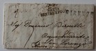 1835 TOSCANA LETTERA FIRENZE-ACQUAPENDENTE+DISINFETTATA con ACETO+NETTA DENT-L23