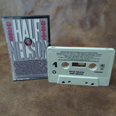 Half Nelson by Willie Nelson (Cassette 1990 Columbia) - Image 1 of 2