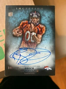 2012 TOPPS INCEPTION BROCK OSWEILER ROOKIE AUTOGRAPH CARD ON CARD 66/150 ~ #111 - Picture 1 of 1