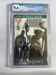 NEW AVENGERS; ILLUMINATI #1 - CGC 9.6! GABRIELE DELL'OTTO COVER! - Picture 1 of 4