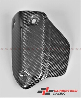 2013-18 Ducati Hyperstrada, Hypermotard 821, 939 крышка выхлопной системы 100% углеродного волокна - Изображение 1 из 4