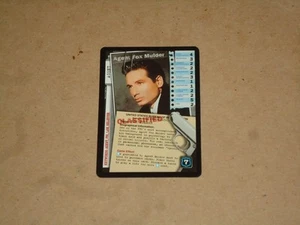 X-Files CCG - Premiere Ultra Rares Agent Fox Mulder - Picture 1 of 2