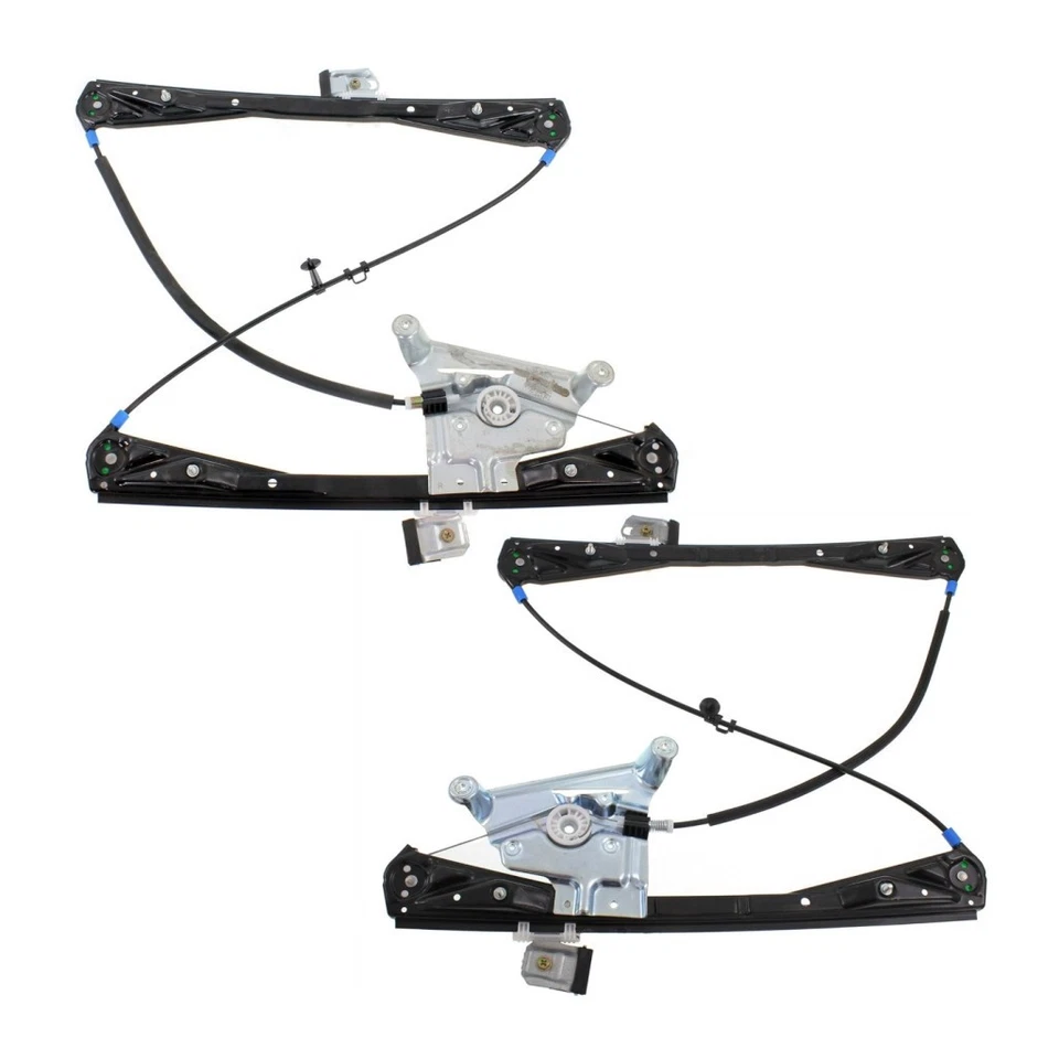 For Jaguar S-Type 2002-2008 Window Regulators Front Driver & Passenger Side Pair Foto 1 de 4