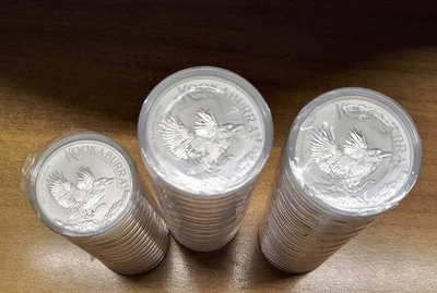 2024 AUSTRALIA "KOOKABURRA" argento silver 1 oz oncia  9999 UNC CAPSULA - Immagine 1 di 3
