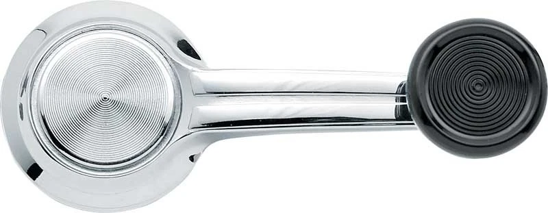 Manivela de ventana de auto y camioneta Chevrolet y GMC 1967; con perilla negra; cada uno Foto 1 de 1