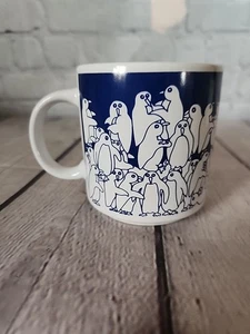 Taylor & Ng Naughty  Penguins Mug Coffee Cup Orgy 2010 - Picture 1 of 7