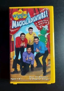 The Wiggles: Magical Adventure! A Wiggly Movie VHS Video Tape Clamshell Kids Fun - Picture 1 of 6