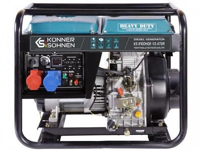 Könner&Söhnen Stromaggregat Diesel KS 8100HDE-1/3 ATSR EUROV Stromerzeuger Strom - Bild 1 von 4