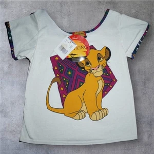 Deadstock Vintage Disney Lion King Simba T-Shirt Size 6 Made in USA 90s Tee NWT - Picture 1 of 11