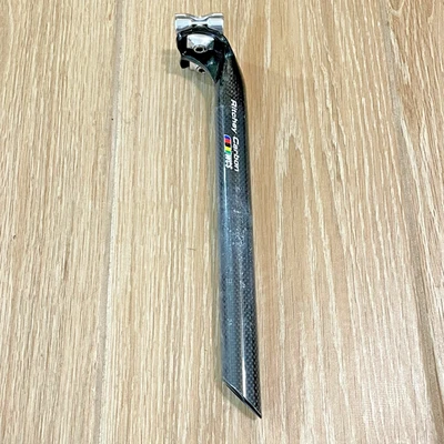 Tija de sillín de carbono Ritchey WCS 27,2 mm x 300 mm tija de sillín sin cortar 2 pernos Foto 1 de 4