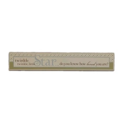 Letrero de placa de arte de pared infantil Twinkle Little Star 23" Danielson Designs SL1019 Foto 1 de 4
