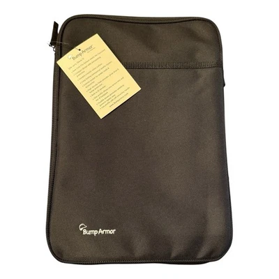 Bump Armor Tech-Pro 13" Black Slim Carry Sleeve Case w Handle For Tablets Laptop - Image 1 of 4