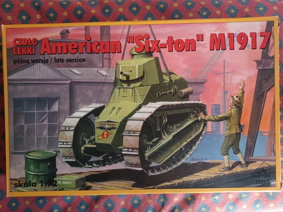 RPM 72207 - Tank, Light FT17 (early and late) - 1:72 plastic kit - Immagine 1 di 1