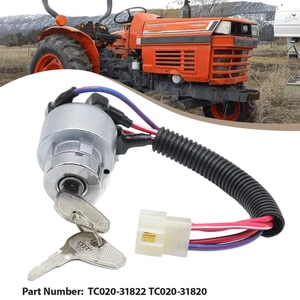 Interruptor de encendido TC020-31822 para Kubota L2050 L2250 L2350 L2500 L2501 L2550 L2850 - Imagen 1 de 15
