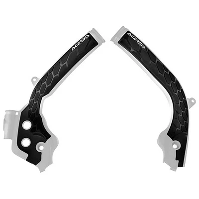 Acerbis X-Grip Frame Guards White/Black For Husqvarna FE 350 2017-2019 - Изображение 1 из 2