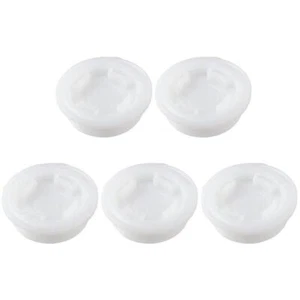 5PCS Plastic Bung Caps 2inch Plastic Drum Plugs Poly Buttress Plastic Drum - Picture 1 of 11
