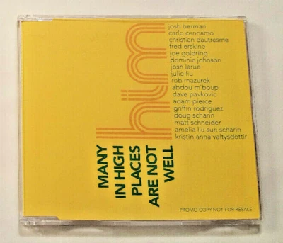 HIM Many In High Places Are Not Well CD UK PROMO Post Rock 2003 fat cat Foto 1 de 2