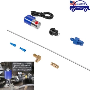 Line Purge Valve Kit 16030-4AN , with Nitrous Systems for Purge line at Solenoid - Picture 1 of 9