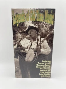 NEW SEALED Legends of Old Time Music 1995 VHS Booklet Doc Watson Roscoe Holcomb - Picture 1 of 4