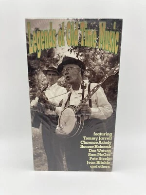 NEW SEALED Legends of Old Time Music 1995 VHS Booklet Doc Watson Roscoe Holcomb - Image 1 of 4