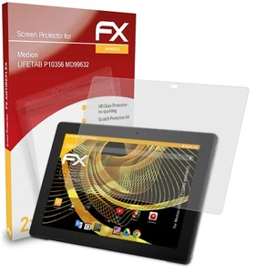 2x Film Protection d'écran pour Medion LIFETAB P10356 MD99632 mat&antichoc - Photo 1/9