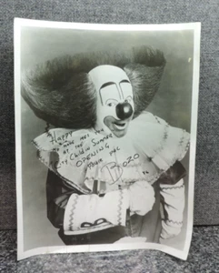 Bozo der Clown Foto Chicago 1986 personalisiert Stadtkind im Sommer s/w - Bild 1 von 5