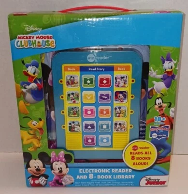 Disney Mickey Mouse Clubhouse- Electronic Reader with 8-Book Library Reads All - Image 1 of 4