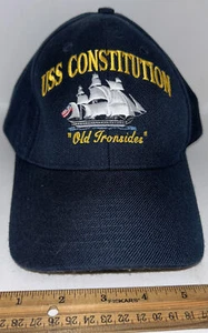 USS CONSTITUTION OLD IRONSIDES CREW MEMBER HAT US Navy Baseball Cap One Size - Picture 1 of 6