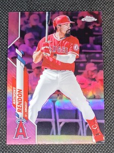2020 Topps Chrome Update Anthony Rendon Pink Refractor #U-1